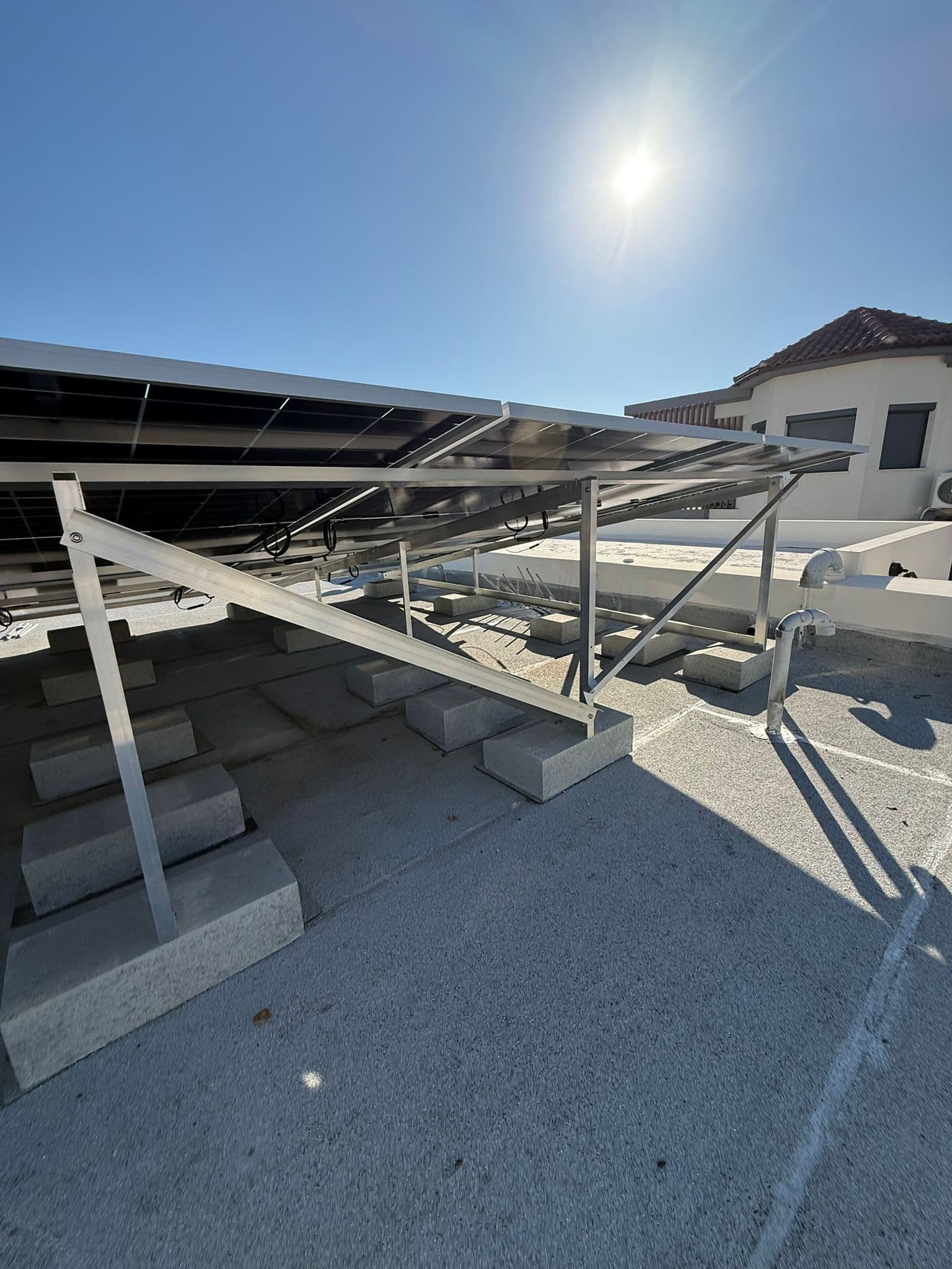 10 kWp Flat Roof Solar